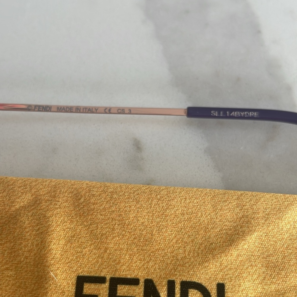 Fendi Eyeline Mirrored Aviator - Picture 4 of 4
